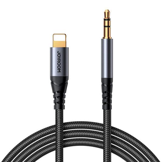Kabel Audio Lightning - 3.5mm Joyroom SY-A06, 1.2m, Czarny