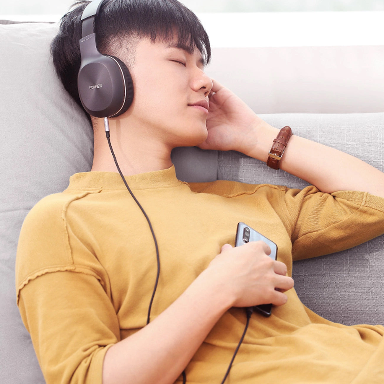 Kabel Audio USB-C - 3.5mm UGREEN AV143, 1m, Szary