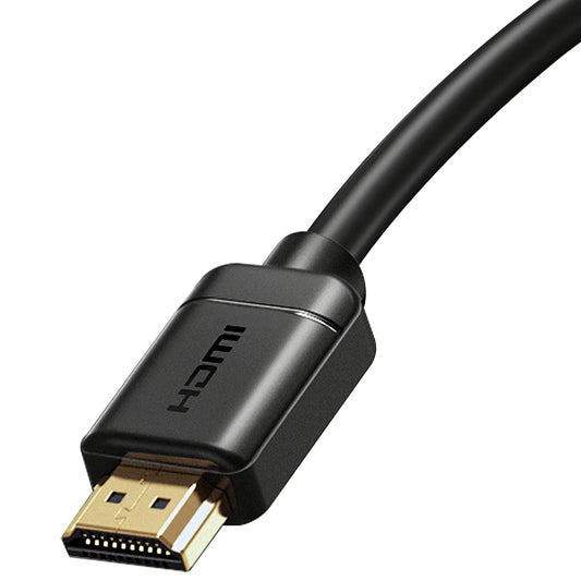 Kabel wideo Baseus, HDMI - HDMI, 4K, 1m, Czarny CAKGQ-A01