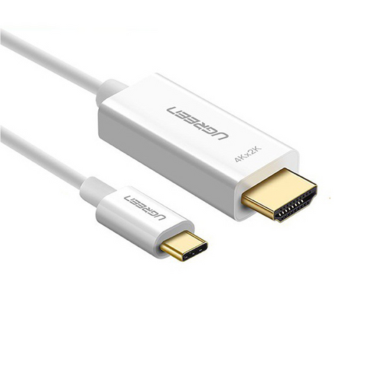 Kabel Audio i Video USB-C - HDMI UGREEN MM121, 1,5m, Biały