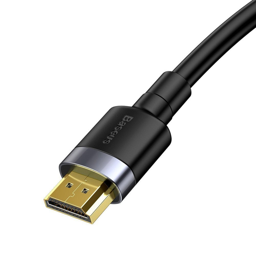 Kabel wideo Baseus Cafule, HDMI - HDMI, 4K, 3m, Czarny CADKLF-G01