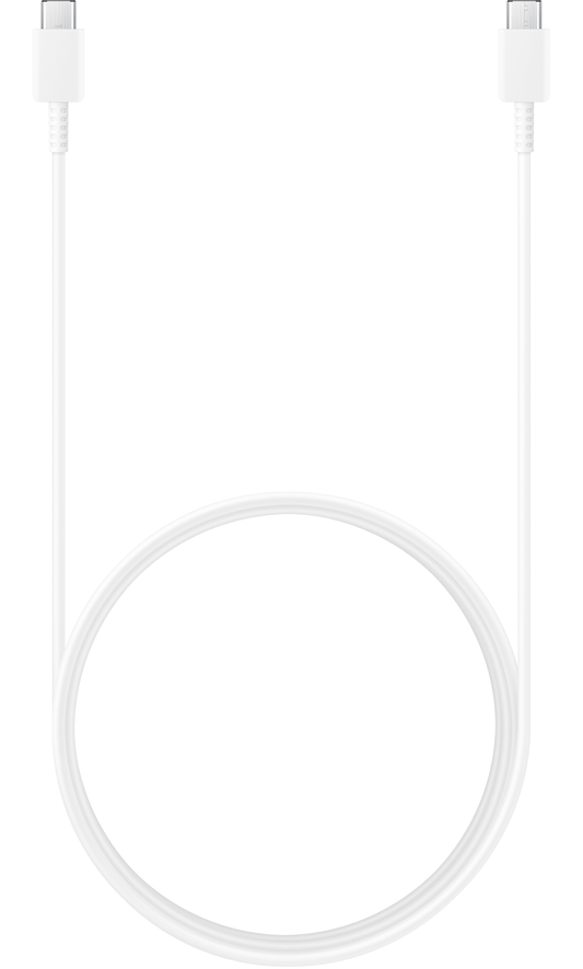 Kabel USB-C do transmisji danych i ładowania - USB-C Samsung, 60 W, 1,8 m, biały EP-DX310JWEGEU