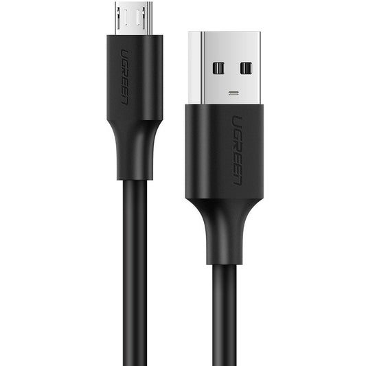 UGREEN US289 Kabel USB-A - microUSB do ładowania i transmisji danych UGREEN US289, 18W, 1m, czarny