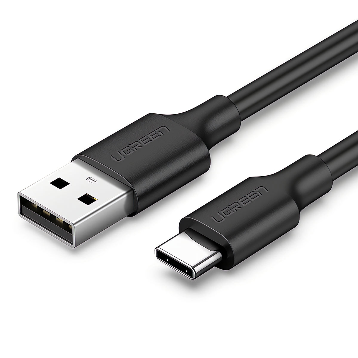 Kabel do danych i ładowania USB-A - USB-C UGREEN US287, 18W, 3m, Czarny
