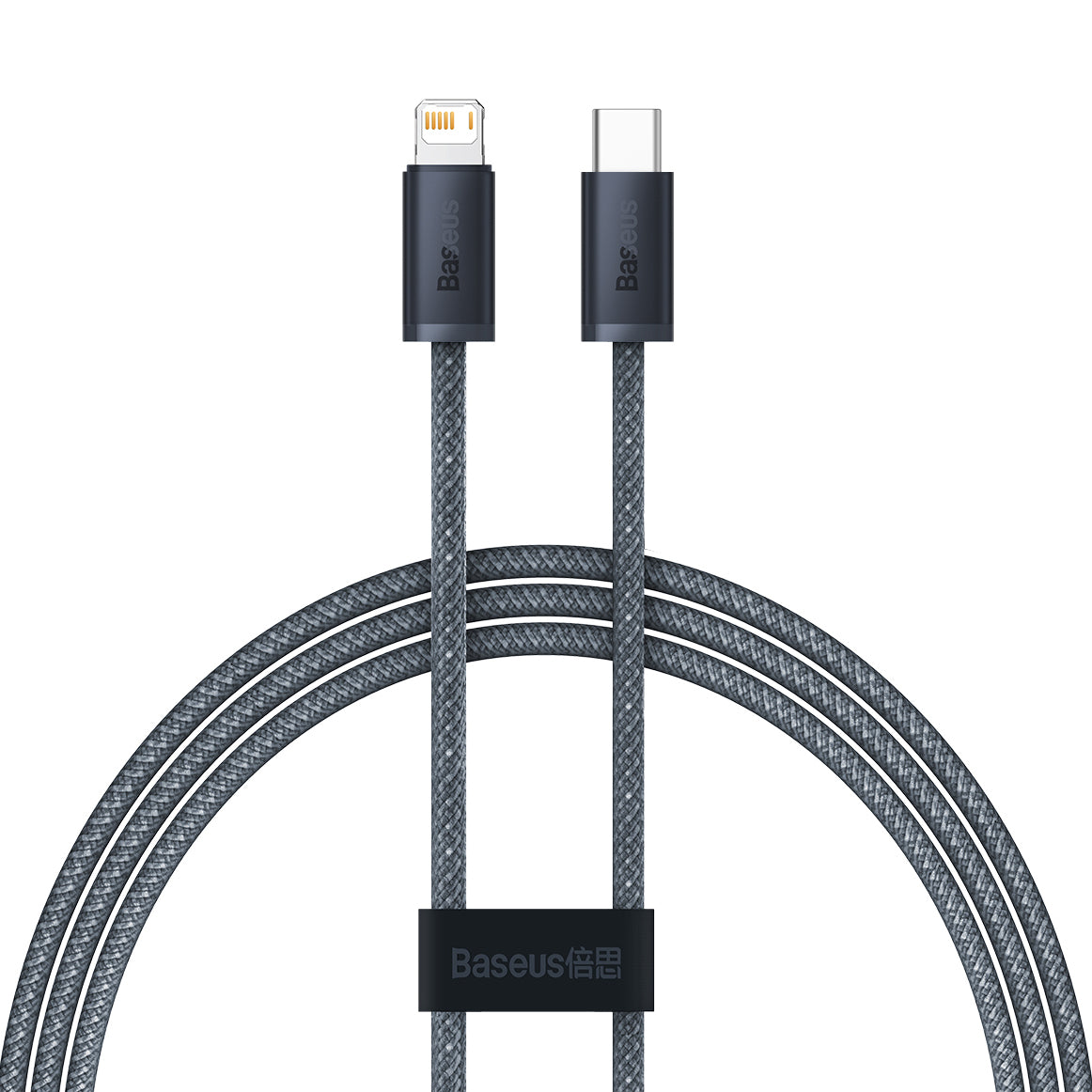 Kabel do danych i ładowania USB-C - Lightning Baseus Dynamic Series, 20W, 1m, Szary CALD000016