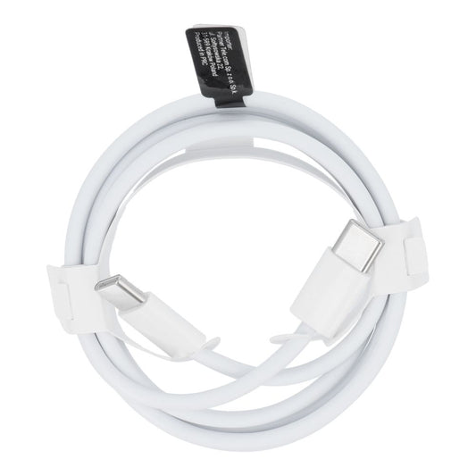 Kabel USB-C do transmisji danych i ładowania - USB-C OEM USB-C HD26 Box, 30 W, 1 m, biały