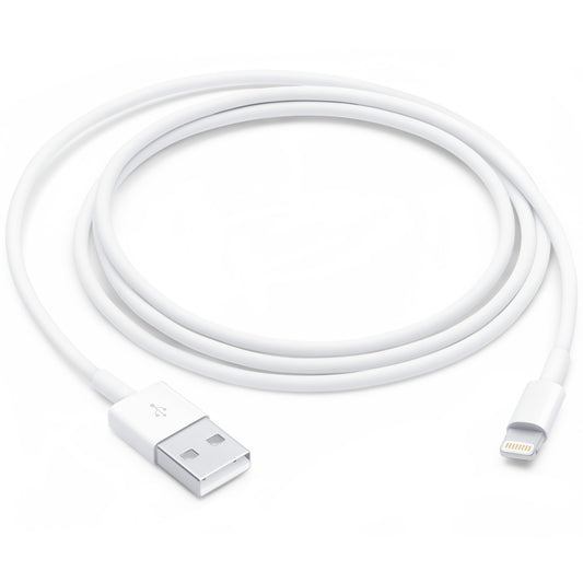 Kabel do ładowania i transmisji danych Apple A1480 USB-A - Lightning, 18 W, 1 m, biały MUQW3ZM/A