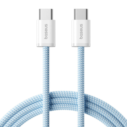 Kabel do danych i ładowania USB-C - USB-C Baseus Dynamic 4 Series, 100W, 1m, Niebieski P10381400311-00