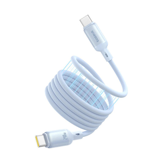 Kabel do danych i ładowania USB-C - USB-C Baseus PicoGo, 240W, 1m, Niebieski P10376800311-00