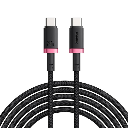 Kabel do danych i ładowania USB-C - USB-C Baseus Dura Series, 240W, 1m, Czerwony P10377803U03-01