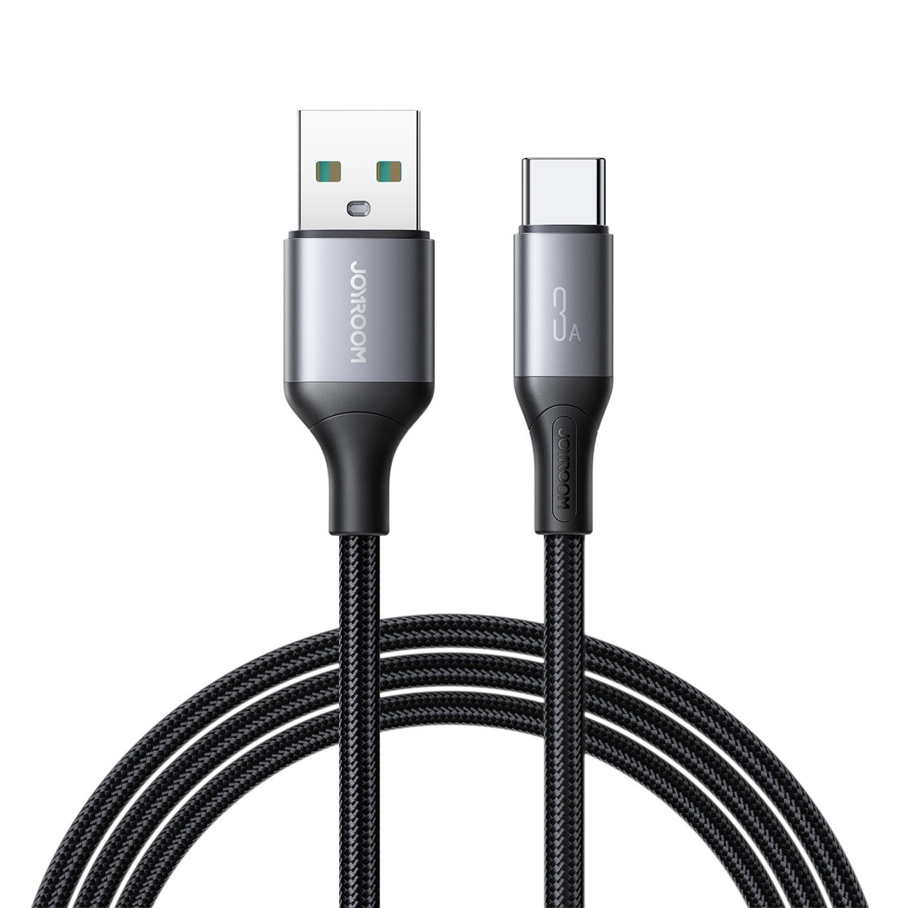Kabel do transmisji danych i ładowania USB-A - USB-C Joyroom S-A28 Flash, 30W, 2m, Czarny