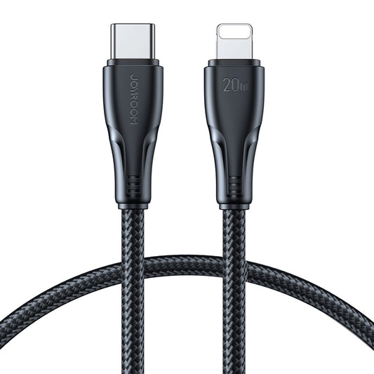 Kabel do danych i ładowania USB-C - Lightning Joyroom S-A11, 20W, 1.2m, Czarny