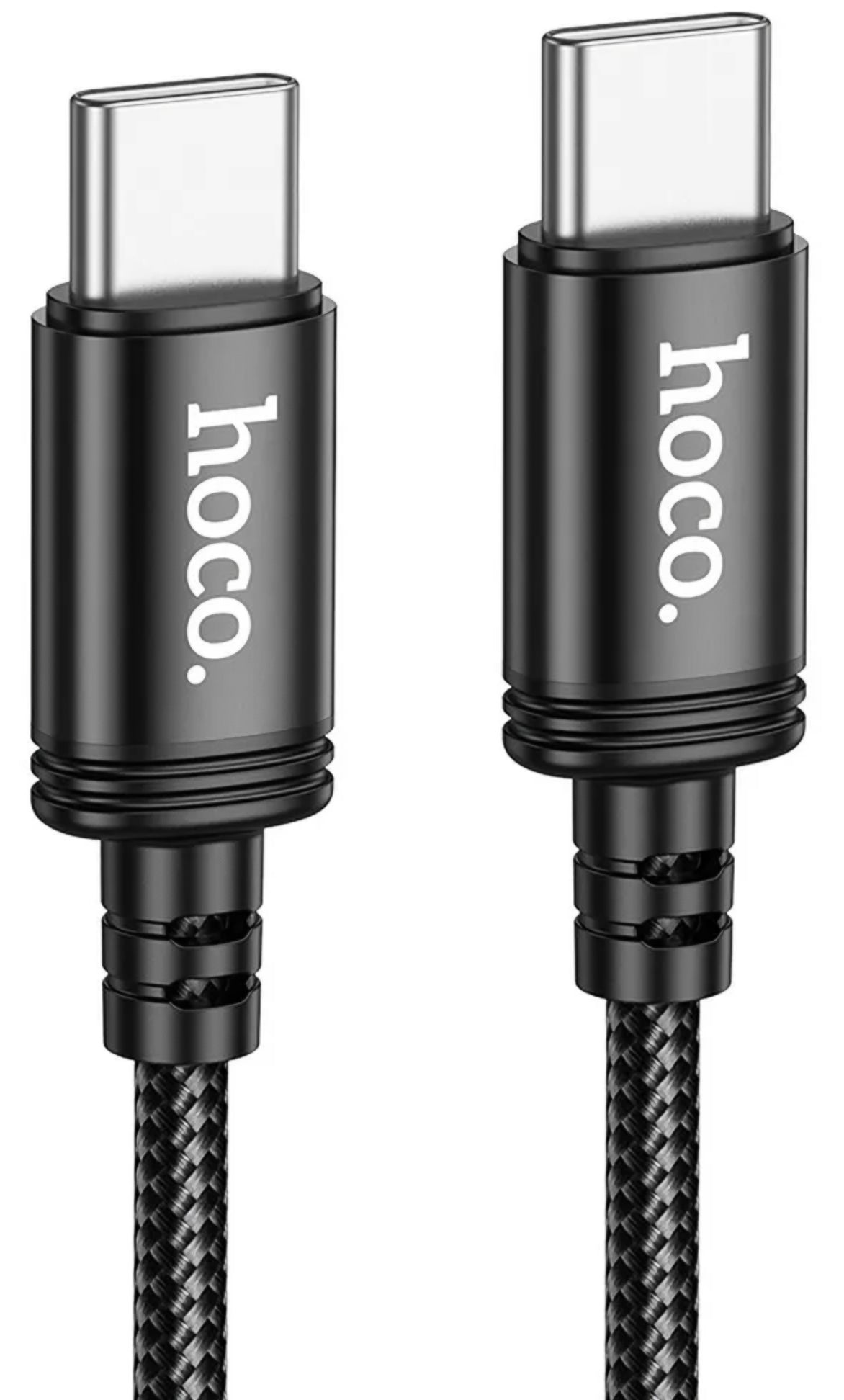 Kabel do danych i ładowania USB-C - USB-C HOCO X91, 60W, 3m, Czarny