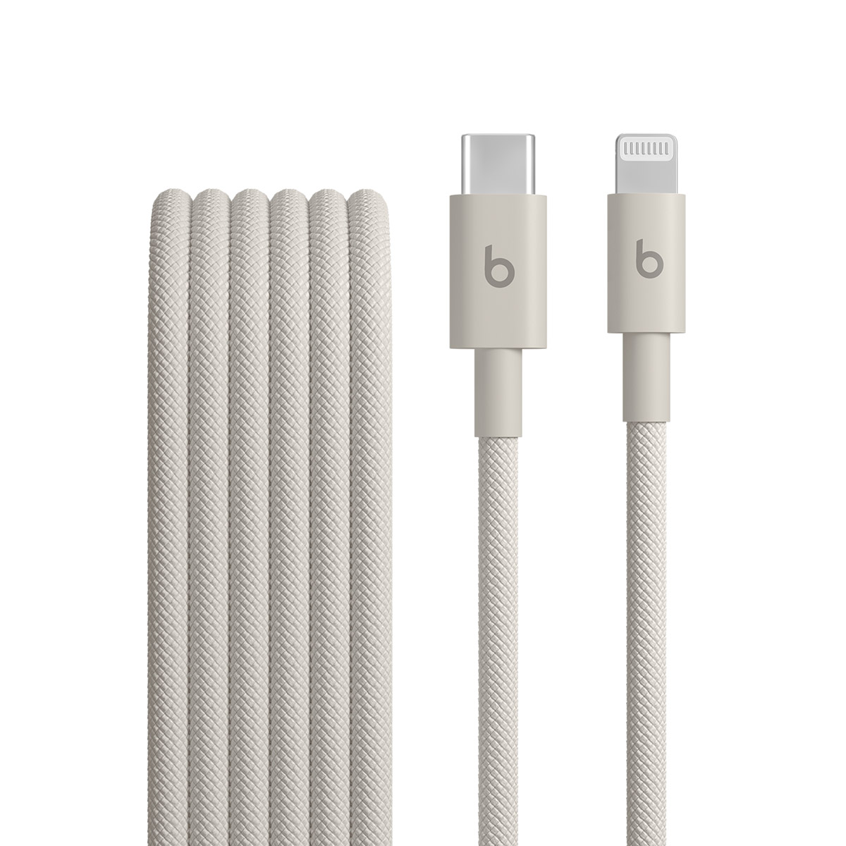 Kabel do danych i ładowania USB-C - Lightning Beats, 1,5 m, Beżowy MDGL4ZM/A