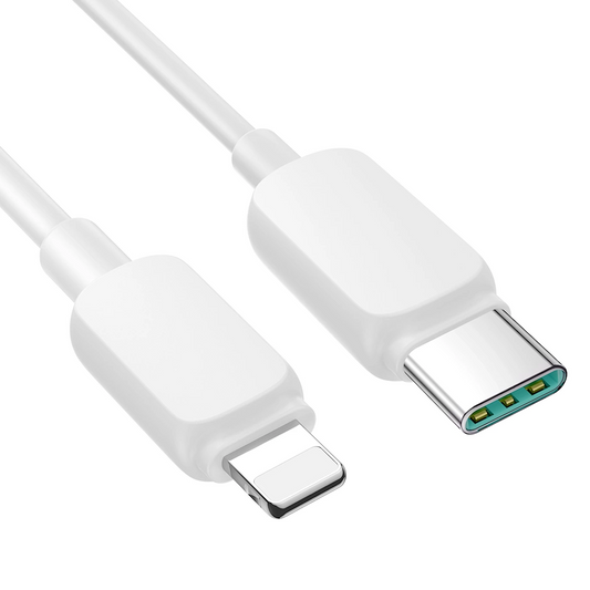 Kabel do danych i ładowania USB-C - Lightning Joyroom S-A14, 30W, 1.2m, Biały