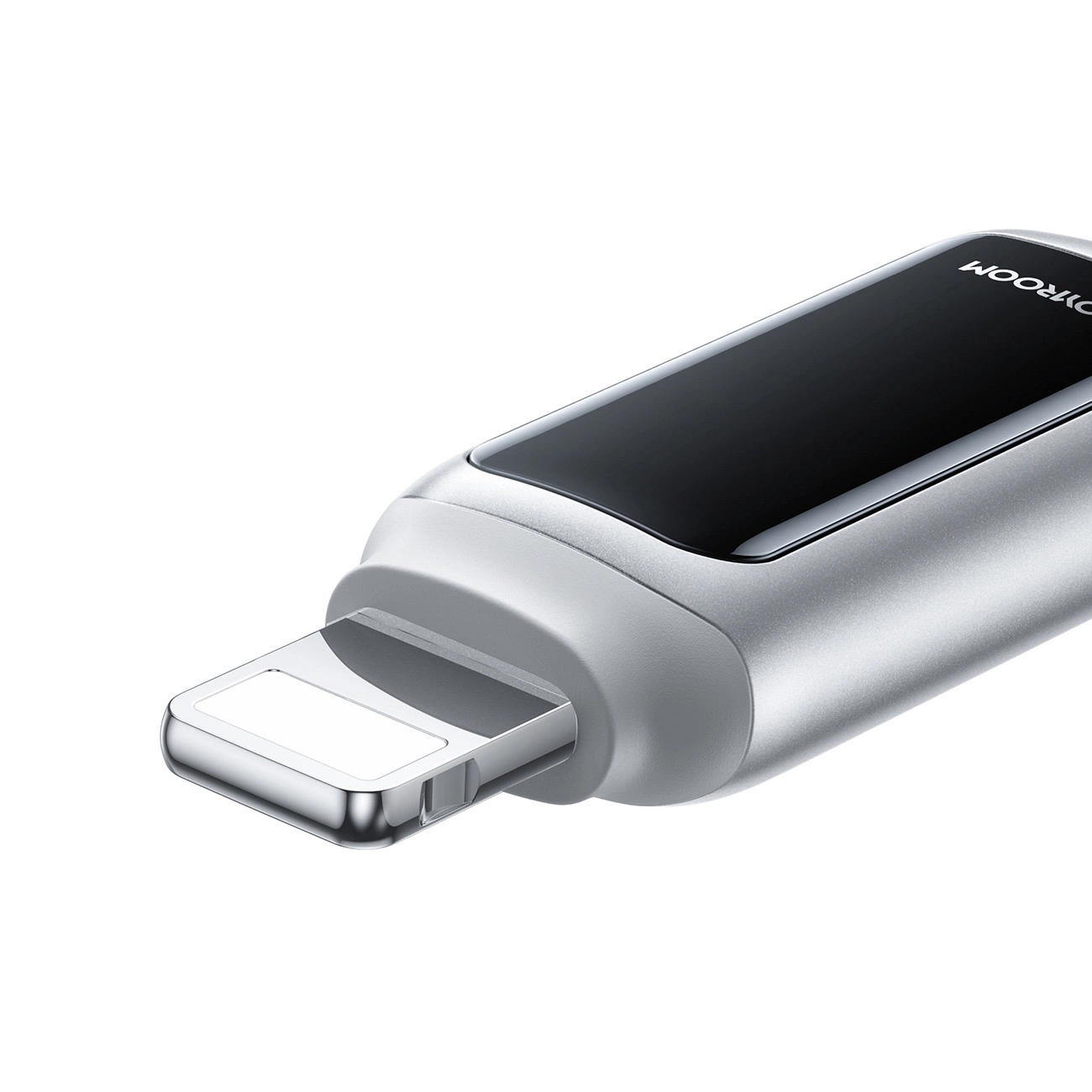 Kabel do danych i ładowania USB-A - Lightning Joyroom S-A55 StarFlight Display, 18W, 1.2m, Biały