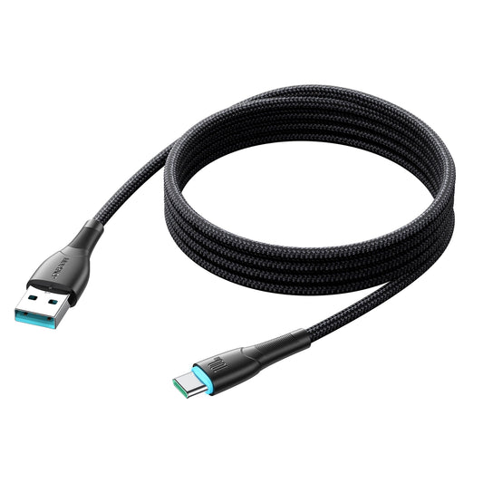Kabel do danych i ładowania USB-A - USB-C Joyroom S-A32, 100W, 1m, Czarny