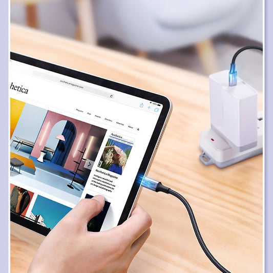 Kabel USB-C do ładowania i transmisji danych - USB-C UGREEN US316, 100W, 1m, szary