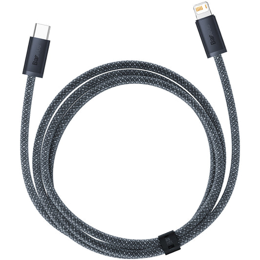 Kabel do danych i ładowania USB-C - Lightning Baseus Dynamic Series, 20W, 1m, Szary CALD000016