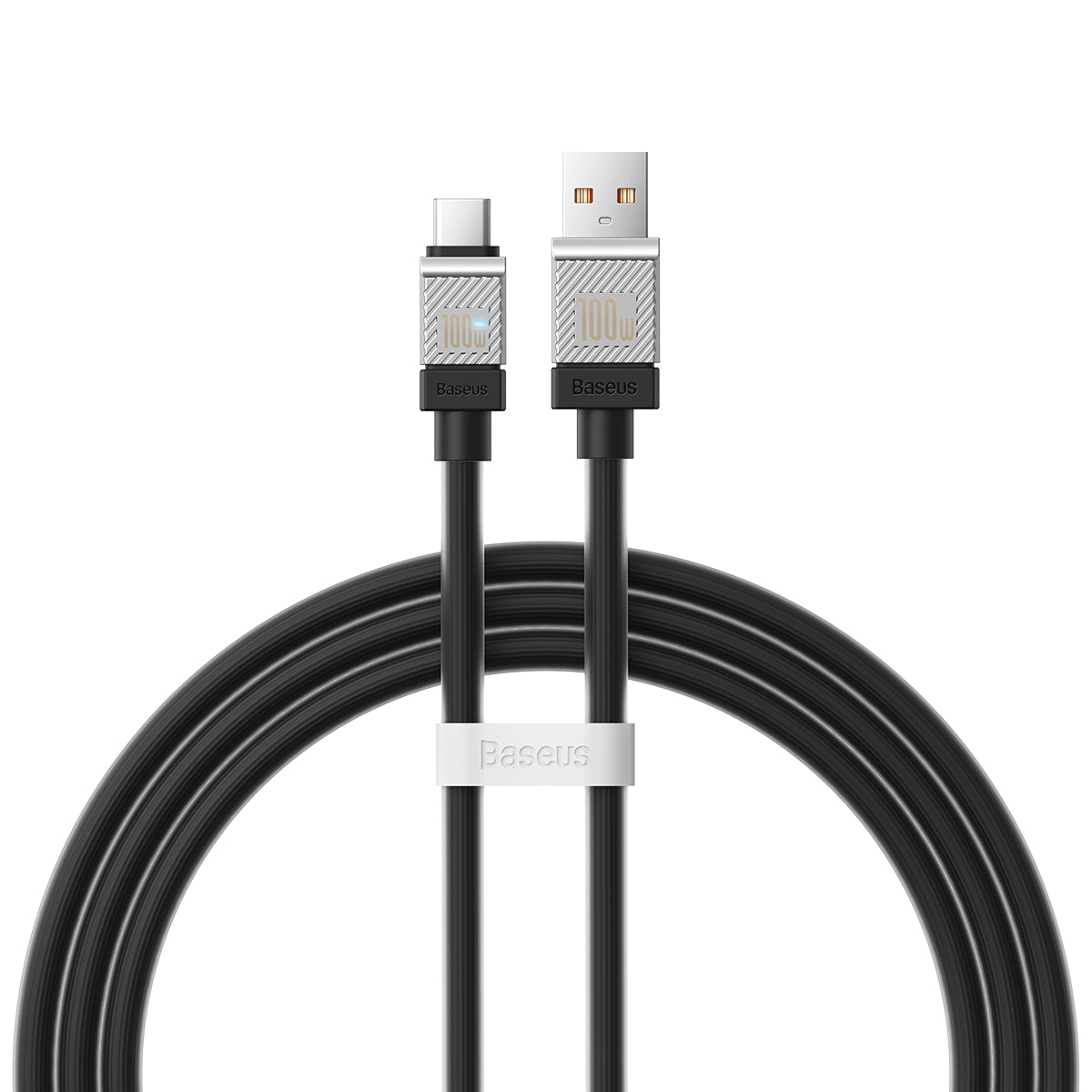 Baseus CoolPlay USB-A to USB-C Data and Charging Cable, 100W, 2m, Black CAKW000701