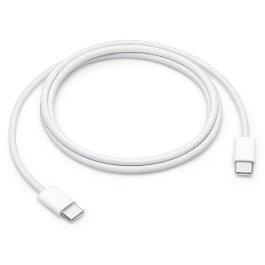 Kabel USB-C do ładowania i transmisji danych - Apple USB-C, 60 W, 1 m, biały MQKJ3ZM/A