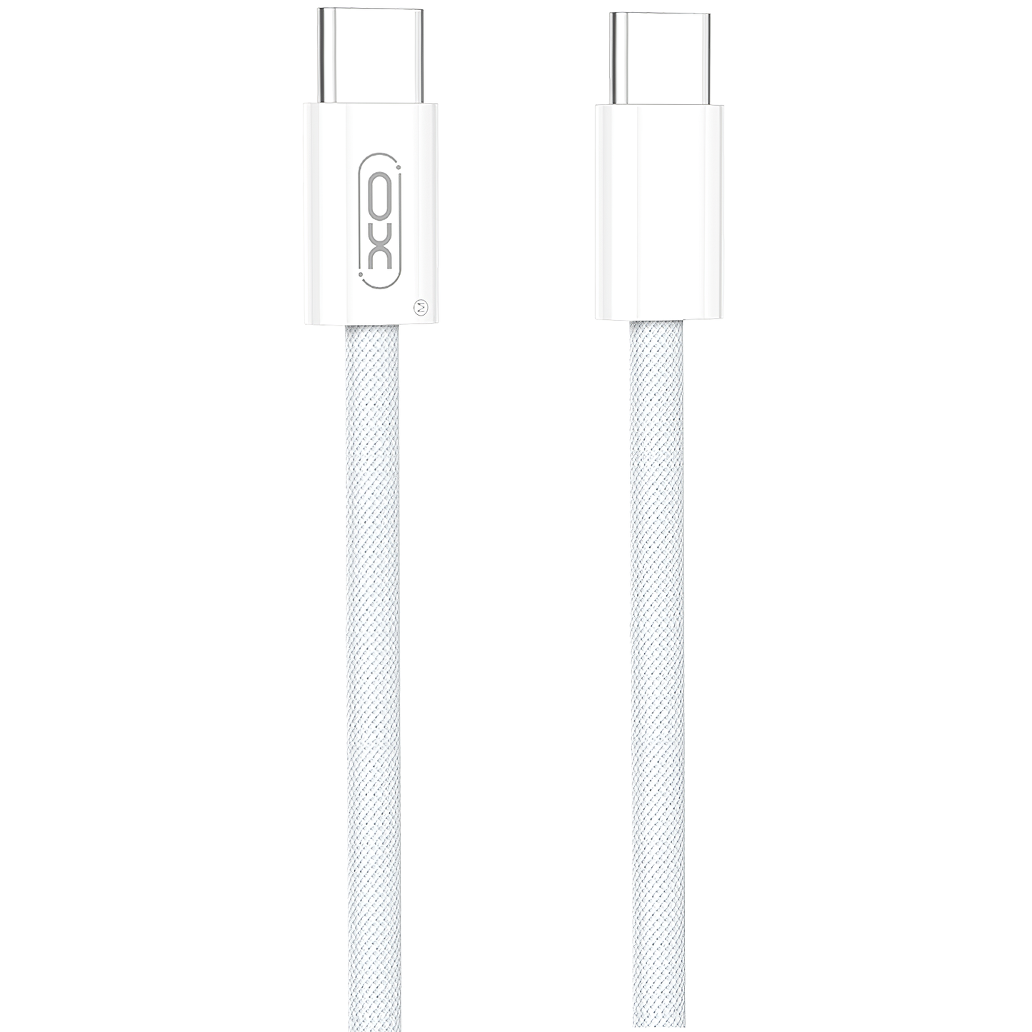 Kabel do danych i ładowania USB-C - USB-C XO Design NB-Q260A, 60W, 1m, Biały