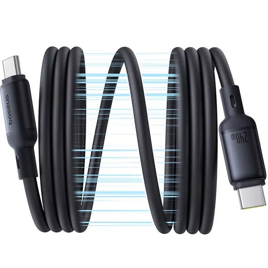 Kabel USB-C do USB-C Baseus PicoGo, 240W, 1m, Czarny P10376800121-00