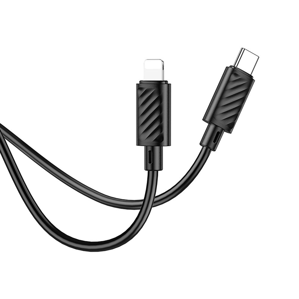 Kabel do danych i ładowania USB-C - Lightning HOCO X88, 20W, 1m, Czarny