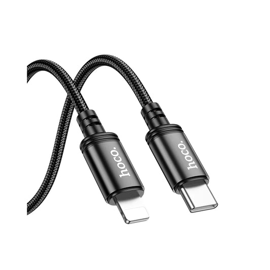 Kabel do danych i ładowania USB-C - Lightning HOCO X89, 27W, 2m, Czarny