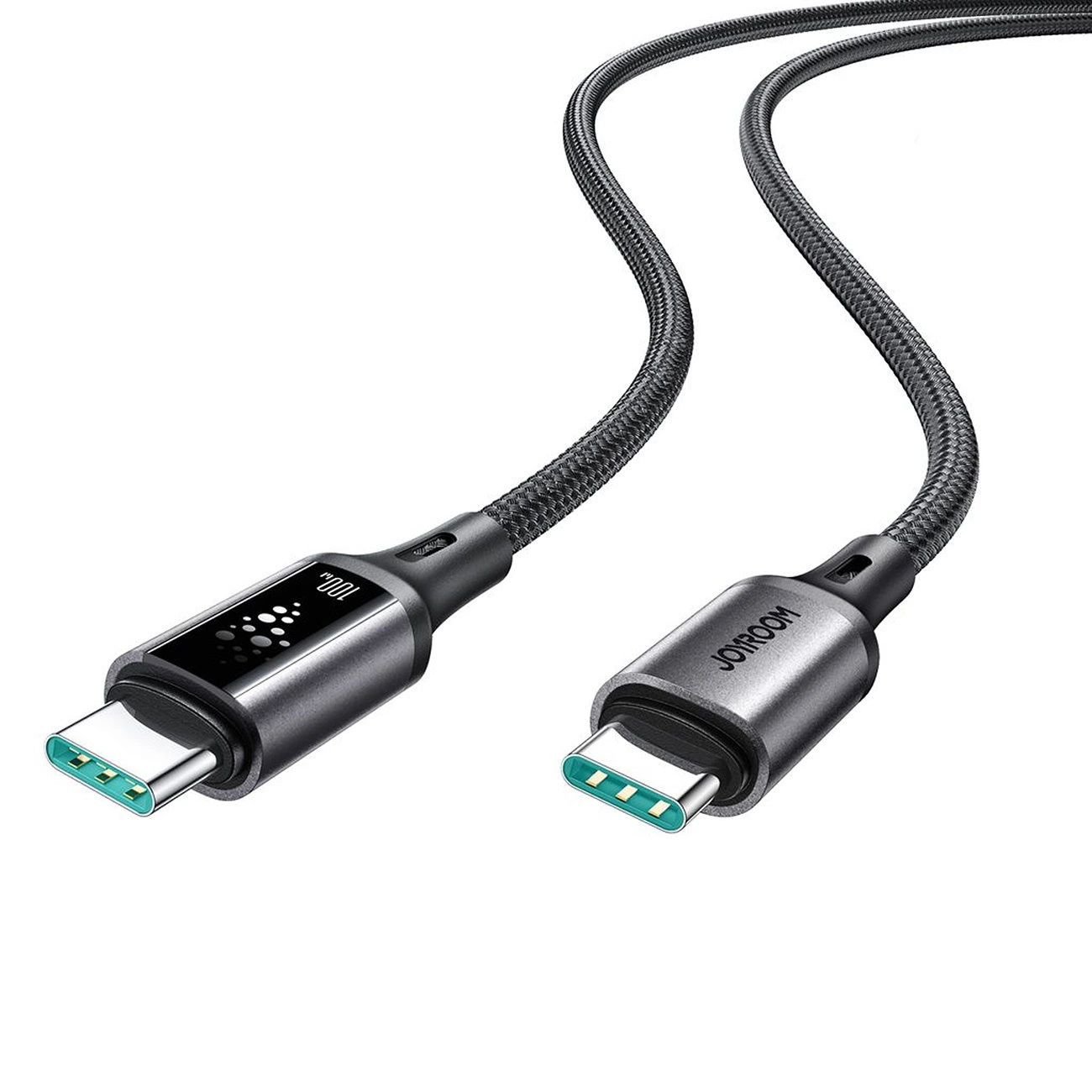 Kabel do danych i ładowania USB-C - USB-C Joyroom S-A60 StarTalk, 100W, 1.2m, Czarny