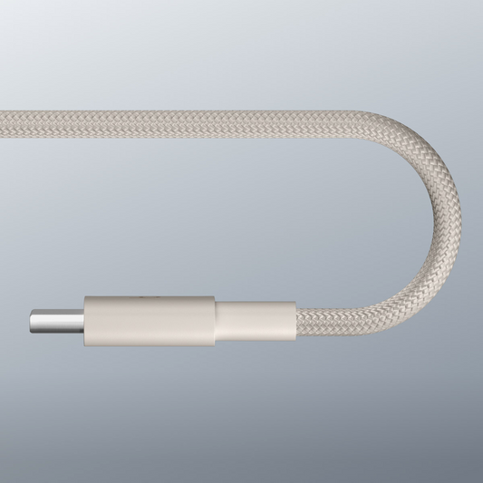 Kabel do danych i ładowania USB-C - USB-C Beats, 1,5m, Beżowy MDGD4ZM/A