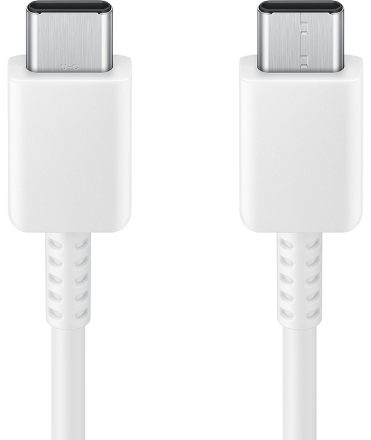 Kabel USB-C do transmisji danych i ładowania - USB-C Samsung, 60 W, 1,8 m, biały EP-DX310JWEGEU