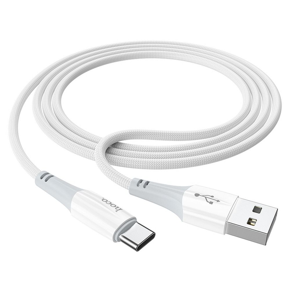 Kabel do danych i ładowania USB-A - USB-C HOCO X70, 18W, 1m, Biały