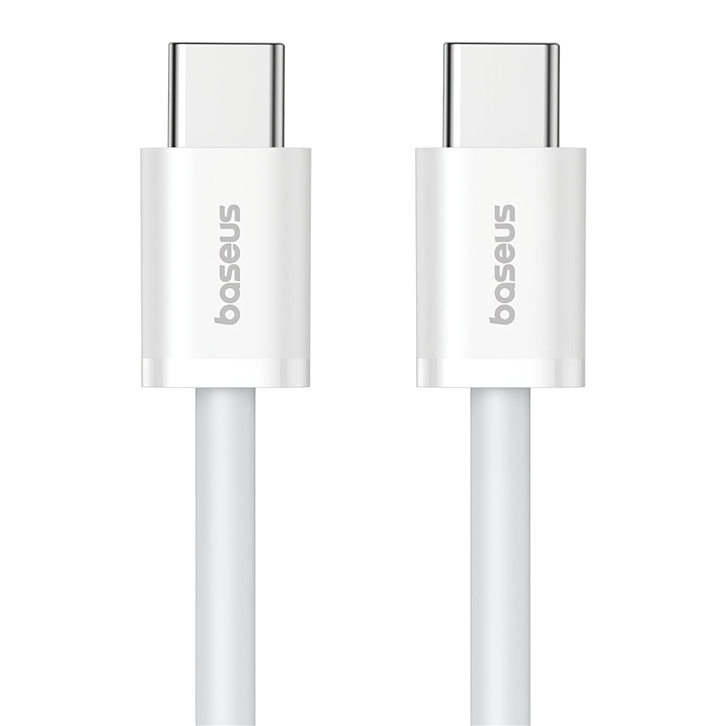 Kabel USB-C do ładowania i transmisji danych - USB-C Baseus Superior Series 2, 100 W, 1 m, biały P10365200211-03
