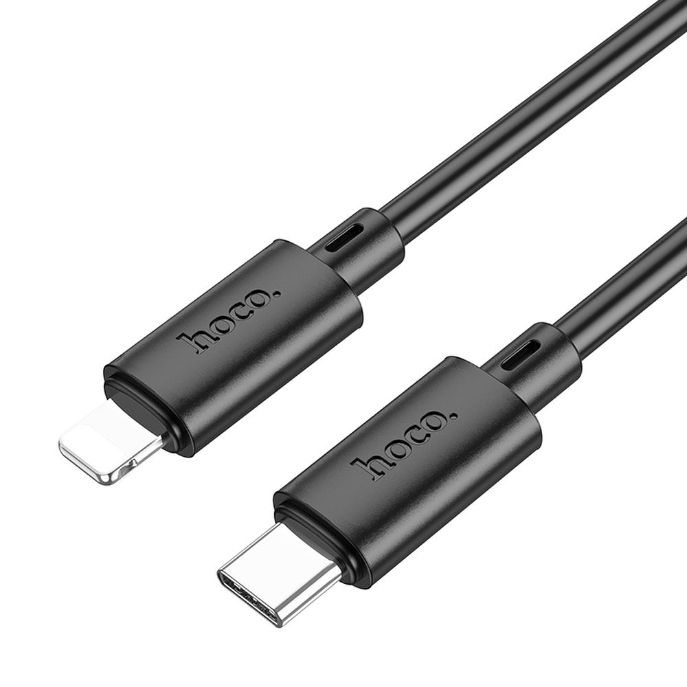 Kabel do danych i ładowania USB-C - Lightning HOCO X88, 20W, 1m, Czarny
