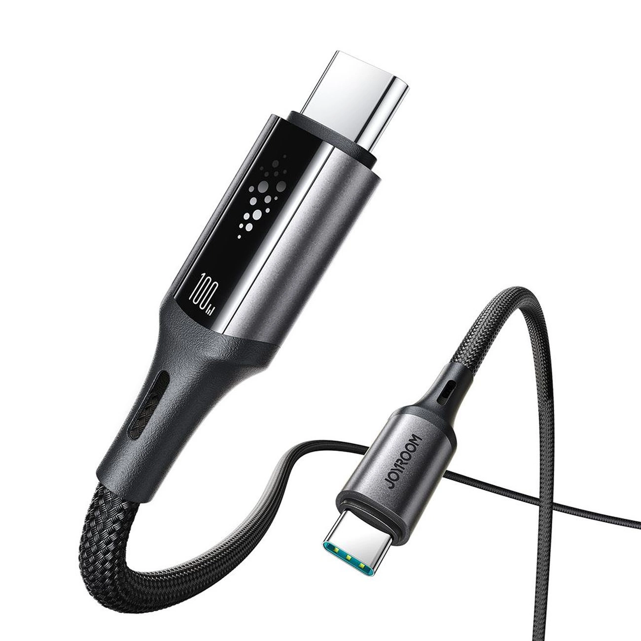 Kabel do danych i ładowania USB-C - USB-C Joyroom S-A60 StarTalk, 100W, 1.2m, Czarny