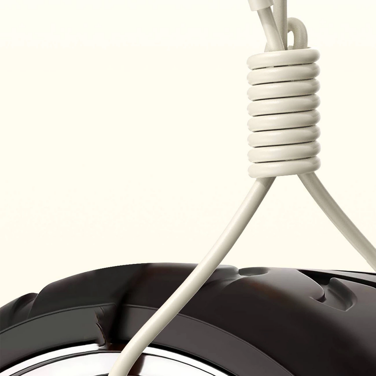 Kabel do przesyłu danych i ładowania USB-A - Lightning Dudao L7SL, 18W, 1m, Beżowy