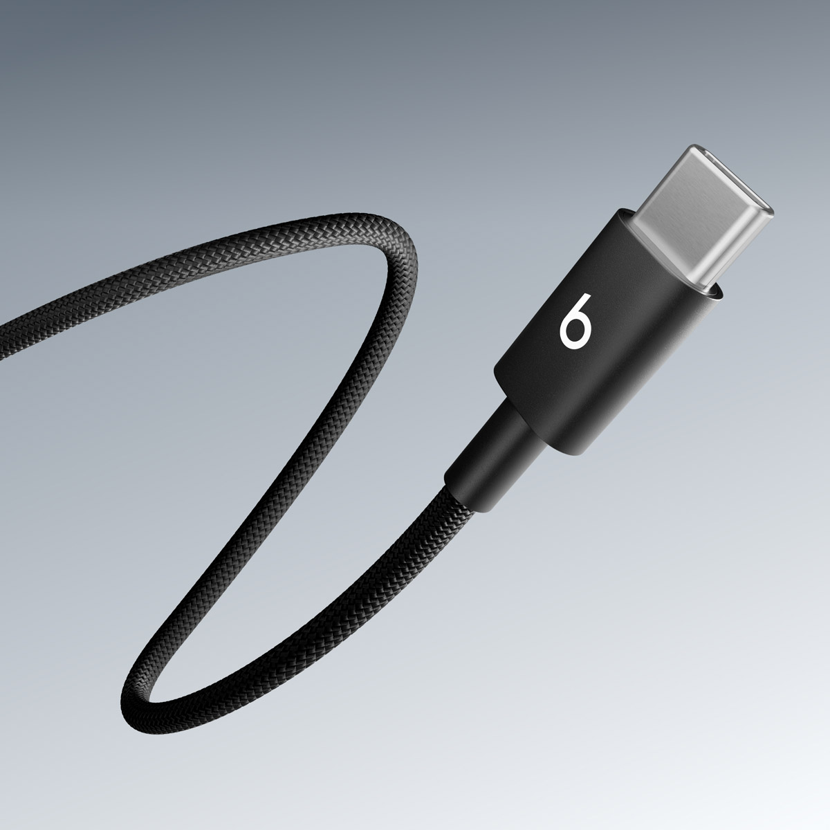 Kabel do danych i ładowania USB-C - USB-C Beats, 1,5m, Czarny MDGA4ZM/A