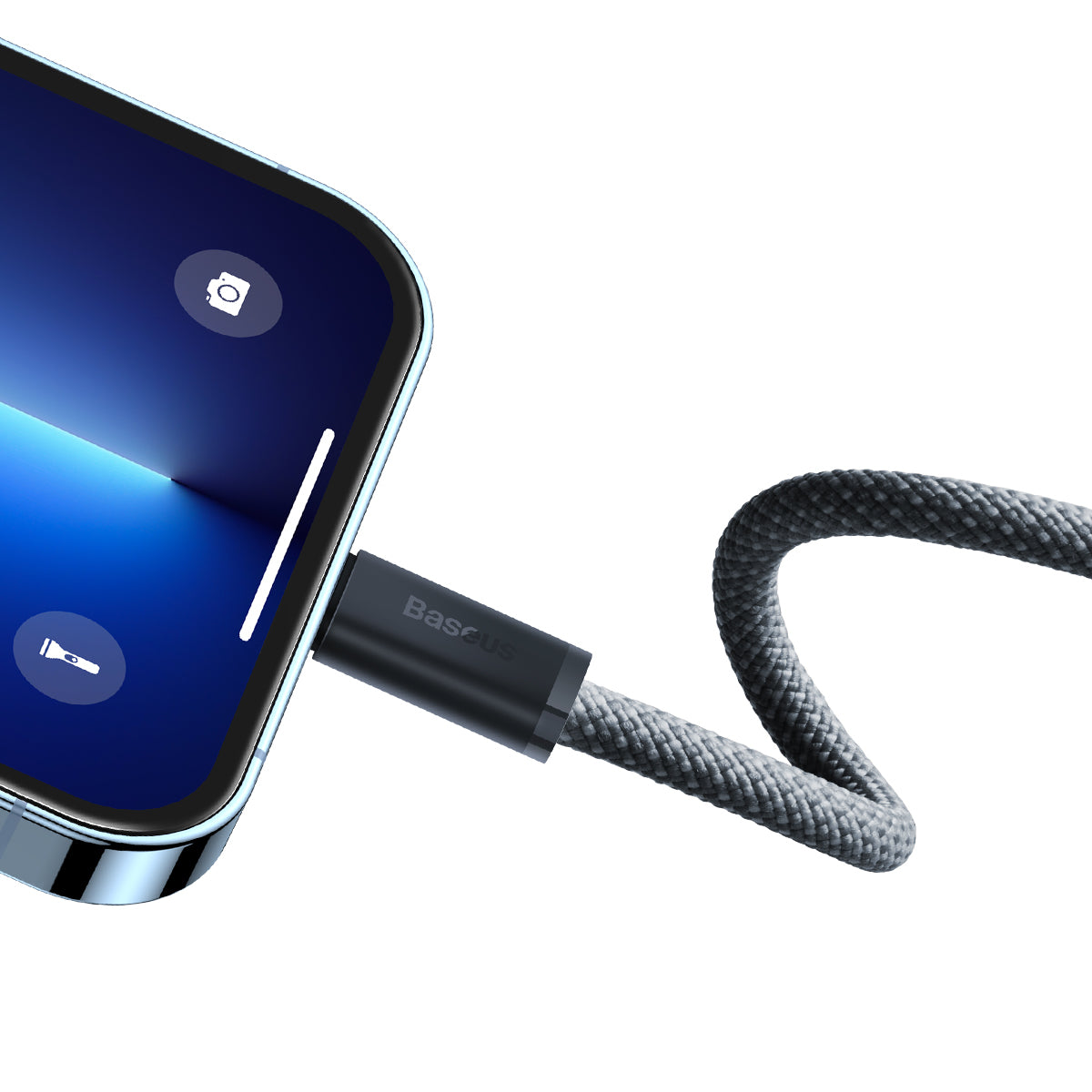 Kabel do danych i ładowania USB-C - Lightning Baseus Dynamic Series, 20W, 1m, Szary CALD000016