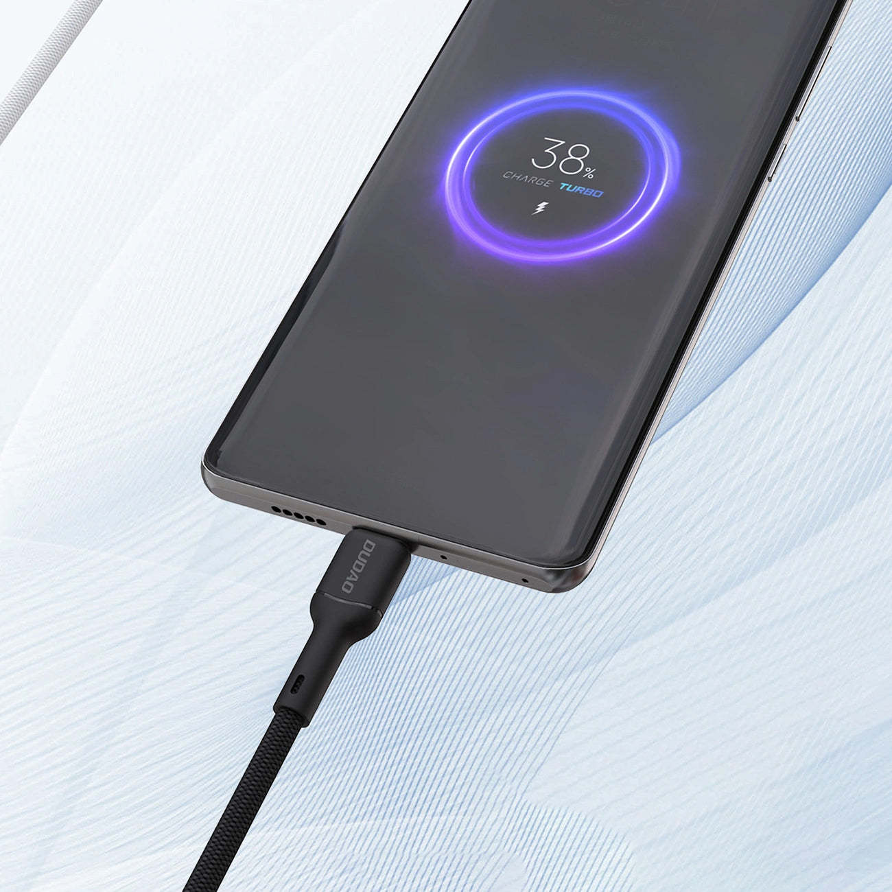Kabel do danych i ładowania USB-A - USB-C Dudao L9T, 100W, 1m, Czarny