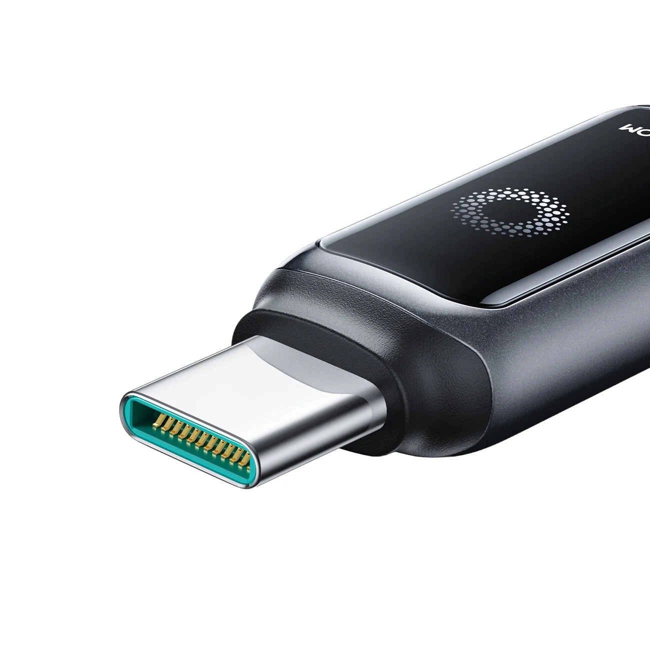 Kabel do danych i ładowania USB-C - Lightning Joyroom S-A55 StarFlight Display, 30W, 1.2m, Czarny
