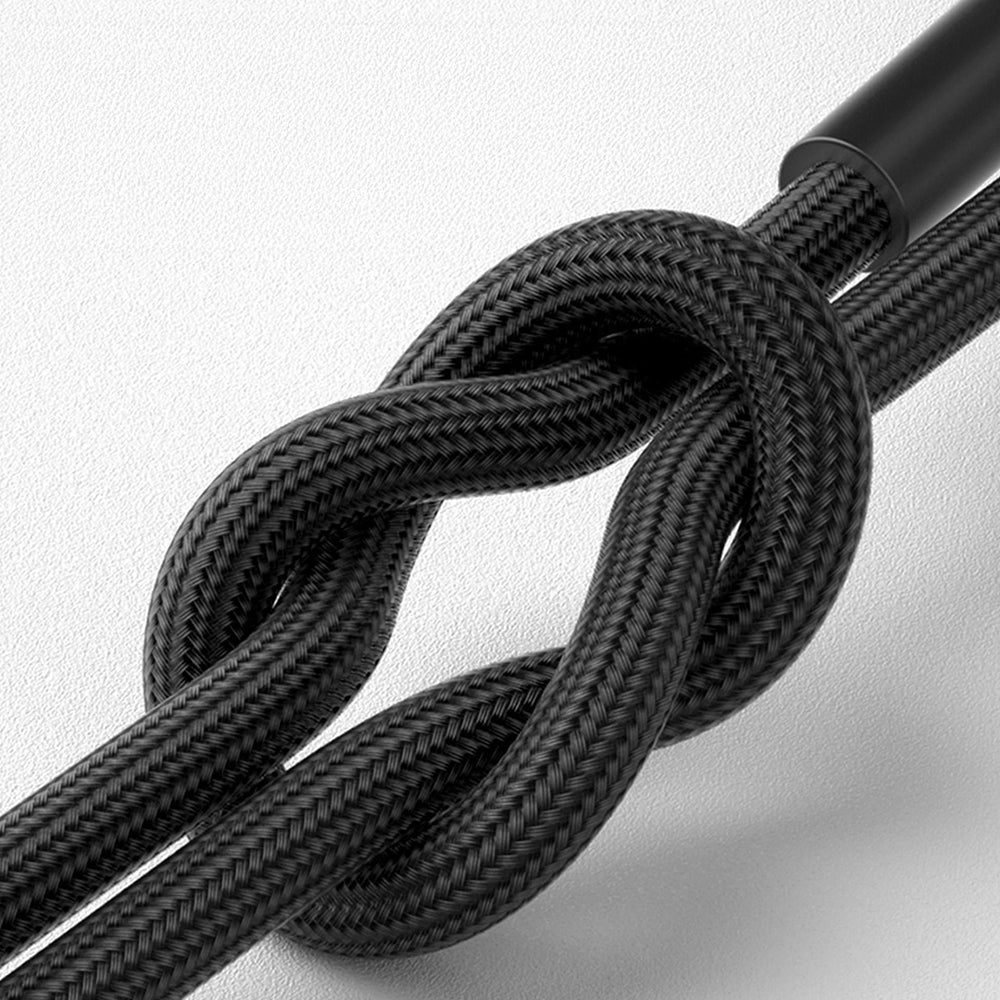 Kabel do danych i ładowania USB-A - Lightning 3MK Hyper N, 12W, 1m, Czarny