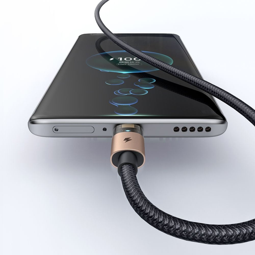 Kabel do danych i ładowania USB-A - USB-C McDodo CA-6891, 66W, 1.2m, Złoty