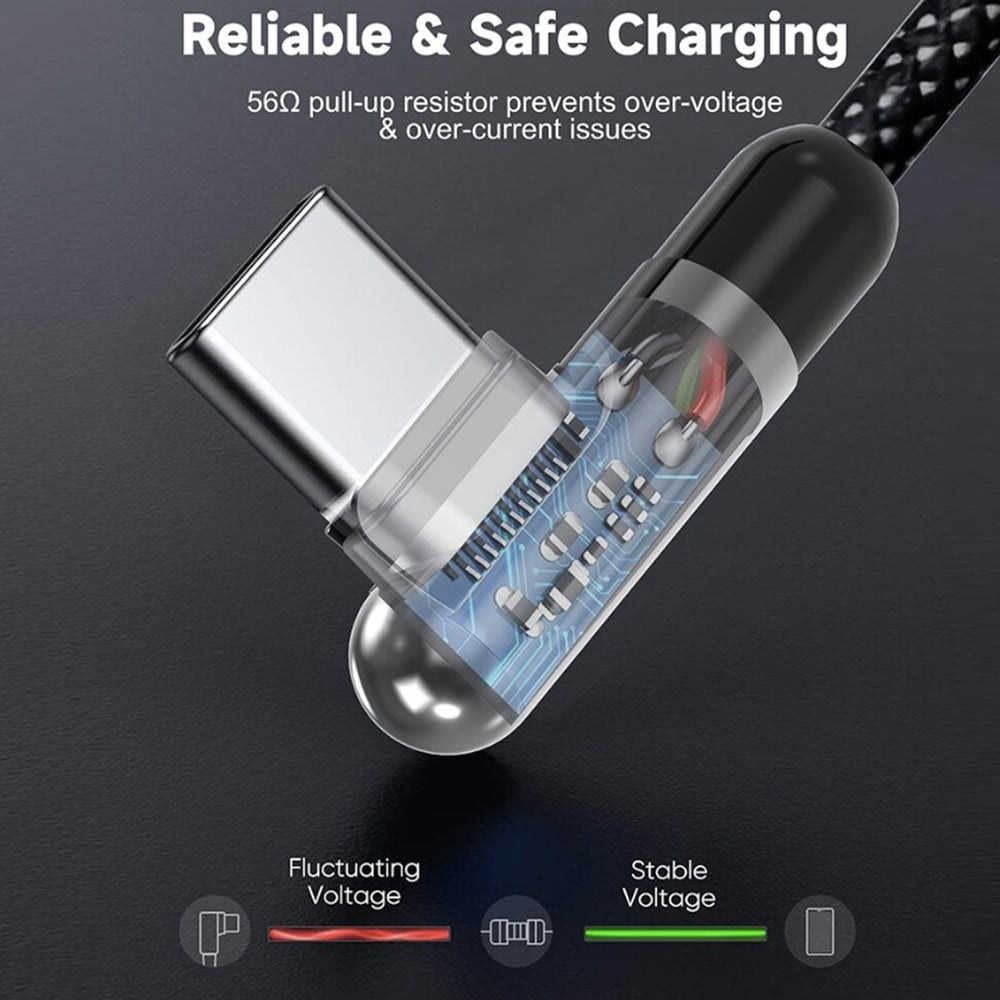 Kabel do danych i ładowania USB-C - Lightning Lito LD13CL, 30W, 1m, czarny