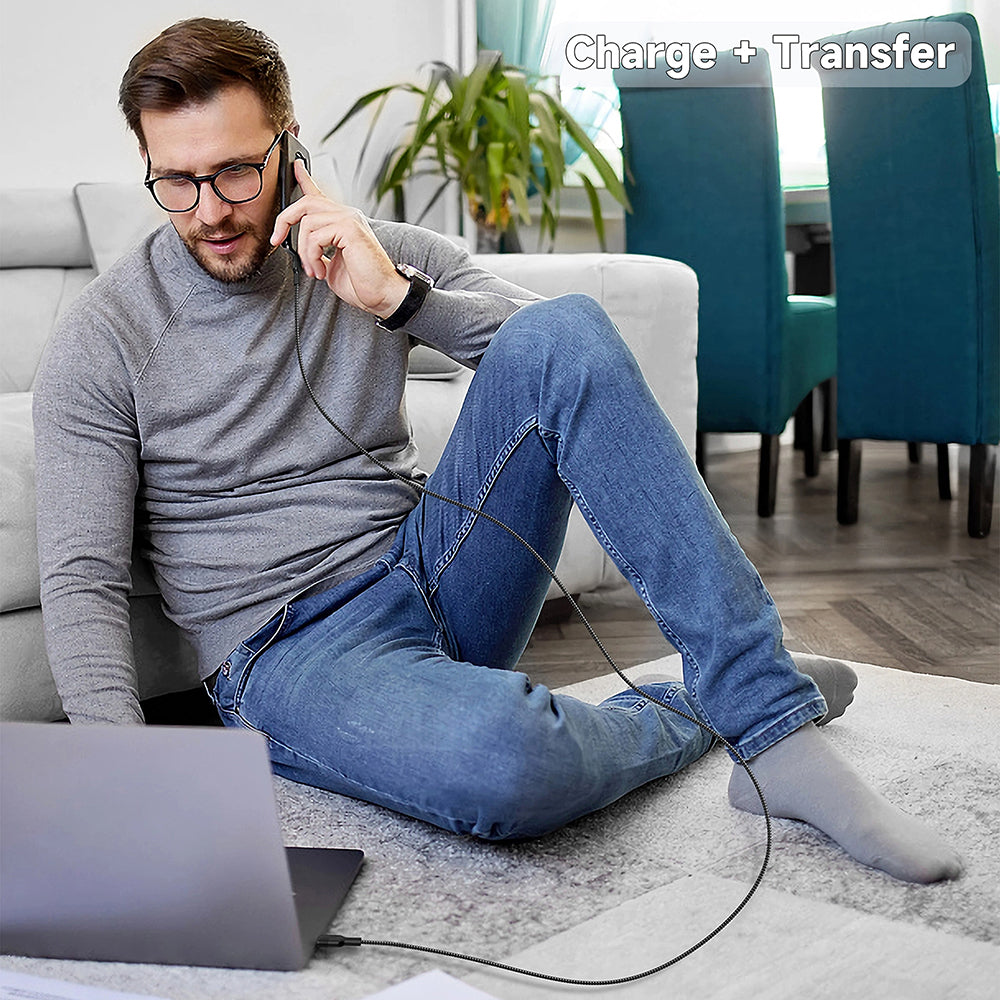 Kabel do danych i ładowania USB-C - Lightning Lito LD14CL, 30W, 1m, Czarny