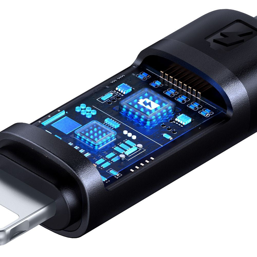 Kabel do danych i ładowania USB-C - Lightning McDodo CA-5210 Bat Display, 36W, 1.2m, Czarny