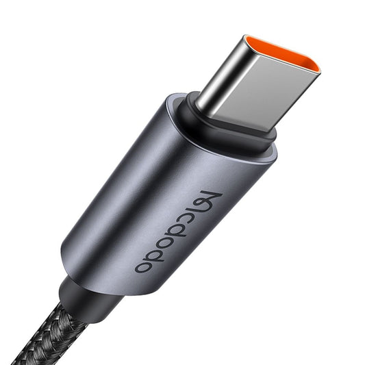 Kabel do danych i ładowania USB-C - Lightning McDodo CA-6570 Display, 36W, 1.2m, Czarny