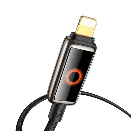 Kabel do danych i ładowania USB-C - Lightning McDodo CA-6670 Auto Power Off, 36W, 1.2m, Czarny