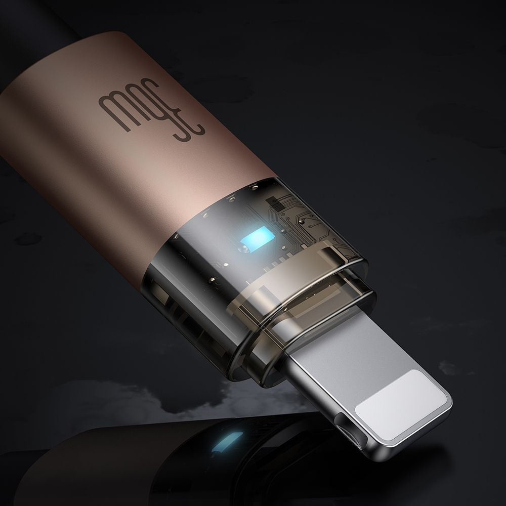 Kabel do danych i ładowania USB-C - Lightning McDodo CA-6941, 36W, 1.2m, Złoty