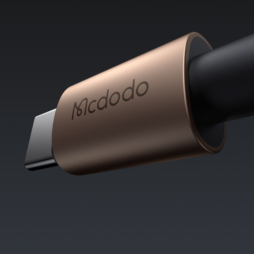 Kabel do danych i ładowania USB-C - Lightning McDodo CA-6941, 36W, 1.2m, Złoty